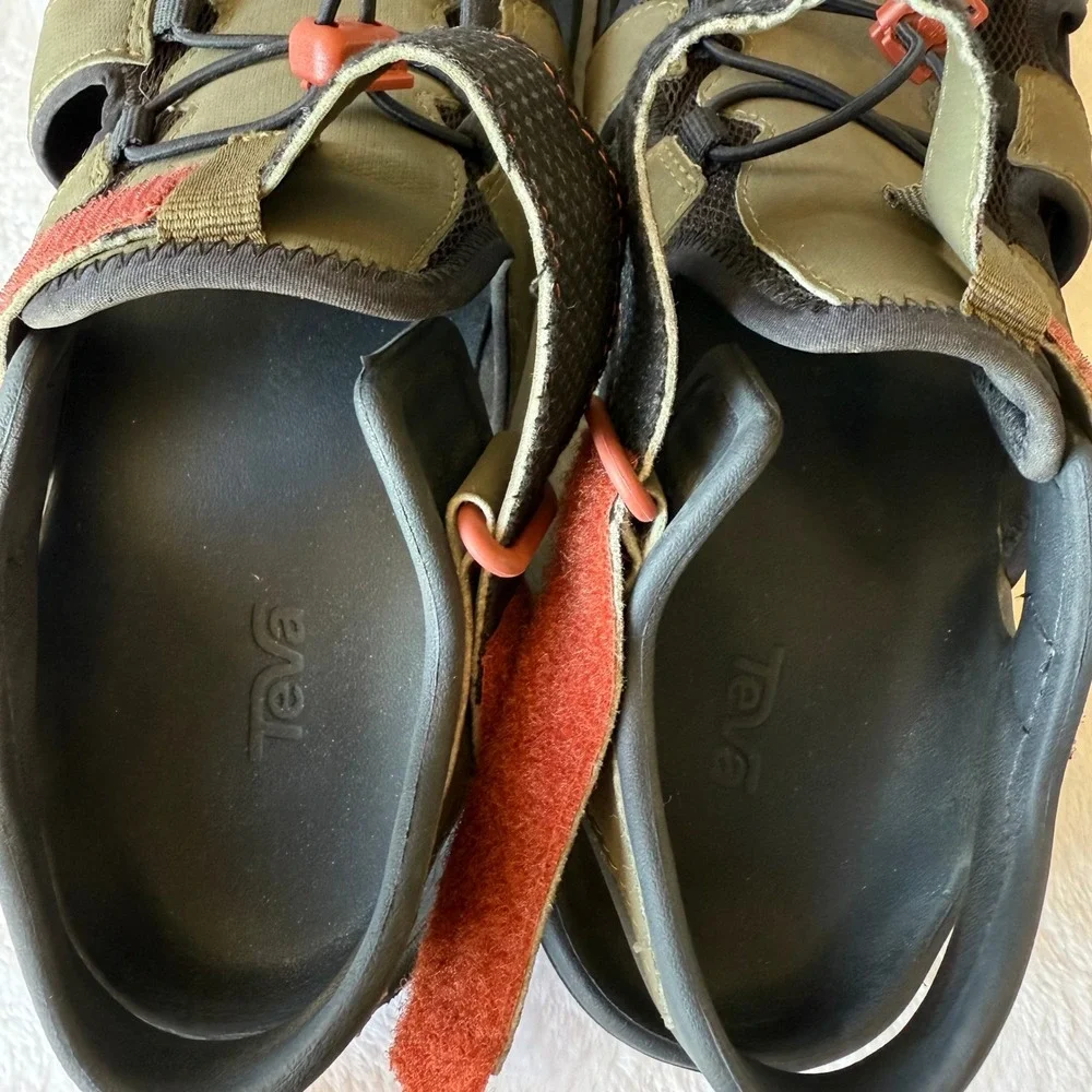 Teva Men's Flintwood Olive Green‎ Outdoor Sport Water Sandals Size 11
